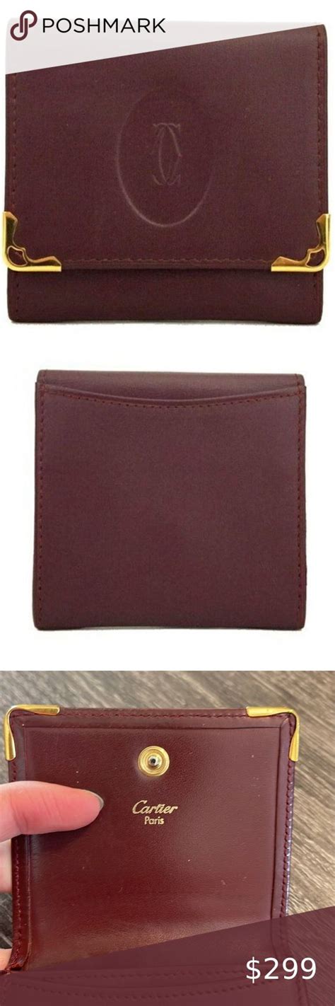 cartier wallet womens|authentic cartier handbags.